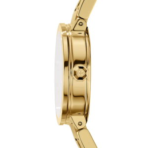 Tory Burch Women’s Quartz Gold Stainless Steel Cream Dial 36mm Watch TBW4025