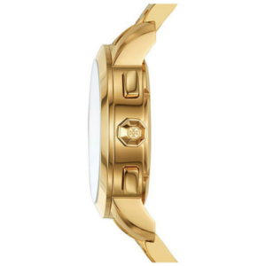 Tory Burch Women’s Chronograph Quartz Gold Stainless Steel Cream Dial 38mm Watch TBW1032