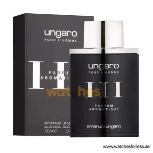 EMANUEL UNGARO UNGARO POUR L’HOMME III PARFUM AROMATIQUE EDT Perfume for Men 100ML (Original Perfume) (WFL Ref PO7240)