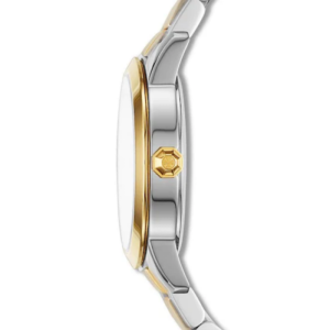 Tory Burch Women’s Quartz Two-Tone Stainless Steel Cream Dial 32mm Watch TBW1306