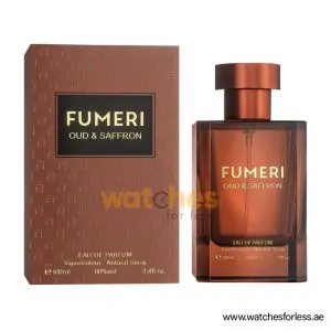 FUMERI OUD & SAFFRON EDP Perfume For Men 100ML (Original Perfume) (WFL Ref PO7344)