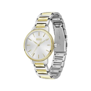 Alternative view of Hugo Boss Women’s Quartz Two-Tone Stainless Steel Silver Dial 34mm Watch 1502568