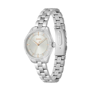 Alternative view of Hugo Boss Women’s Quartz Silver Stainless Steel Silver Dial 32mm Watch 1502726
