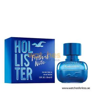 HOLLISTER FESTIVAL NITE EDT Perfume For Men 30ML (Original Perfume) PO9301
