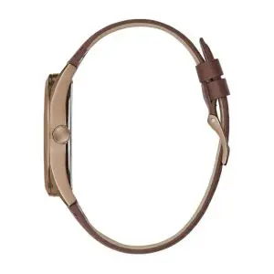 Alternative view of Guess Men’s Quartz Brown Leather Strap White Dial 42mm Watch GW0389G8