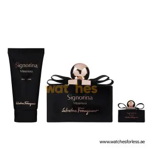 SALVATORE FERRAGAMO SIGNORINA MISTERIOSA WOMEN EDP 100+5+50ML GIFT SET (WFL Ref GS0101)