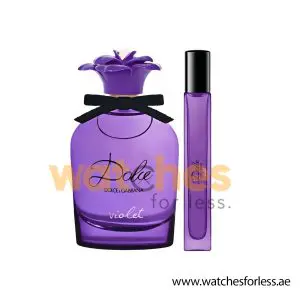 DOLCE & GABBANA DOLCE VIOLET WOMEN'S EDT SET 75ML+ EDT 10ML GIFT SET (WFL Ref GS0027)