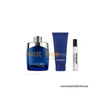 MONT BLANC LEGEND BLUE MEN EDP 100ML+7.5ML+S/G 100ML GIFT SET (WFL Ref GS0075)