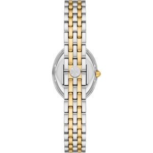 Tory Burch Women’s Quartz Two-Tone Stainless Steel Mother Of Pearl Dial 28mm Watch TBW6037