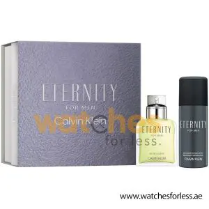 CALVIN KLEIN ETERNITY MEN'S EDT SET 100ML +150ML DEO (WFL Ref GS0012)