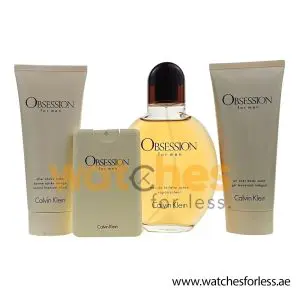 CALVIN KLEIN OBSESSION MEN'S SET EDT 125ML+100ML+100+MINI (WFL Ref GS0016)