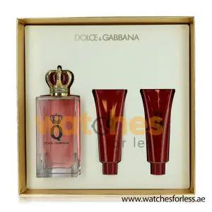 DOLCE & GABBANA QUEEN WOMEN'S SET EDP 100ML +SG 50ML+ BL 50ML GIFT SET (WFL Ref GS0030)