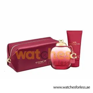 COACH WILD ROSE WOMEN'S SET EDP 90ML + BL 100ML + POUCH GIFT SET (WFL Ref GS0281)
