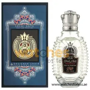 SHAIK SOCHI ONYX BLACK NIGHT ROMANCE EDP Perfume For Men 80ML (Original Perfume) (WFL Ref PO6631)