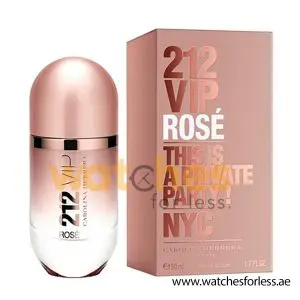 CAROLINA HERRERA 212 VIP ROSE EDP Perfume For Women 50ML (Original Perfume) (WFL Ref PO71111)