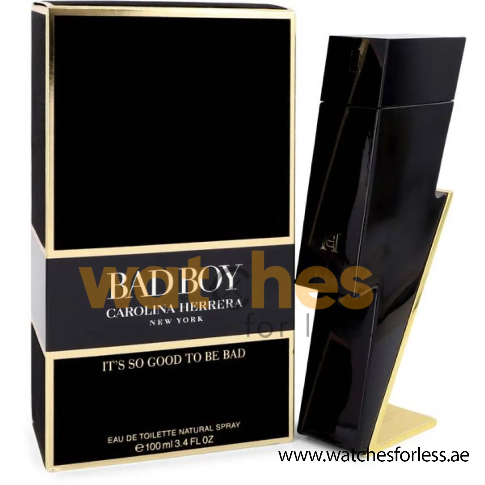 CAROLINA HERRERA BAD BOY EDT Perfume For Men 100ML (Original Perfume) (WFL Ref PO71114)