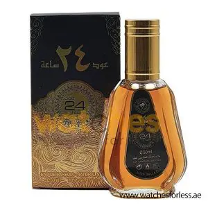 ARD AL ZAAFARAN OUD 24 HOURS EDP Perfume For Unisex 50ML (Original Perfume) (WFL Ref PO9055)
