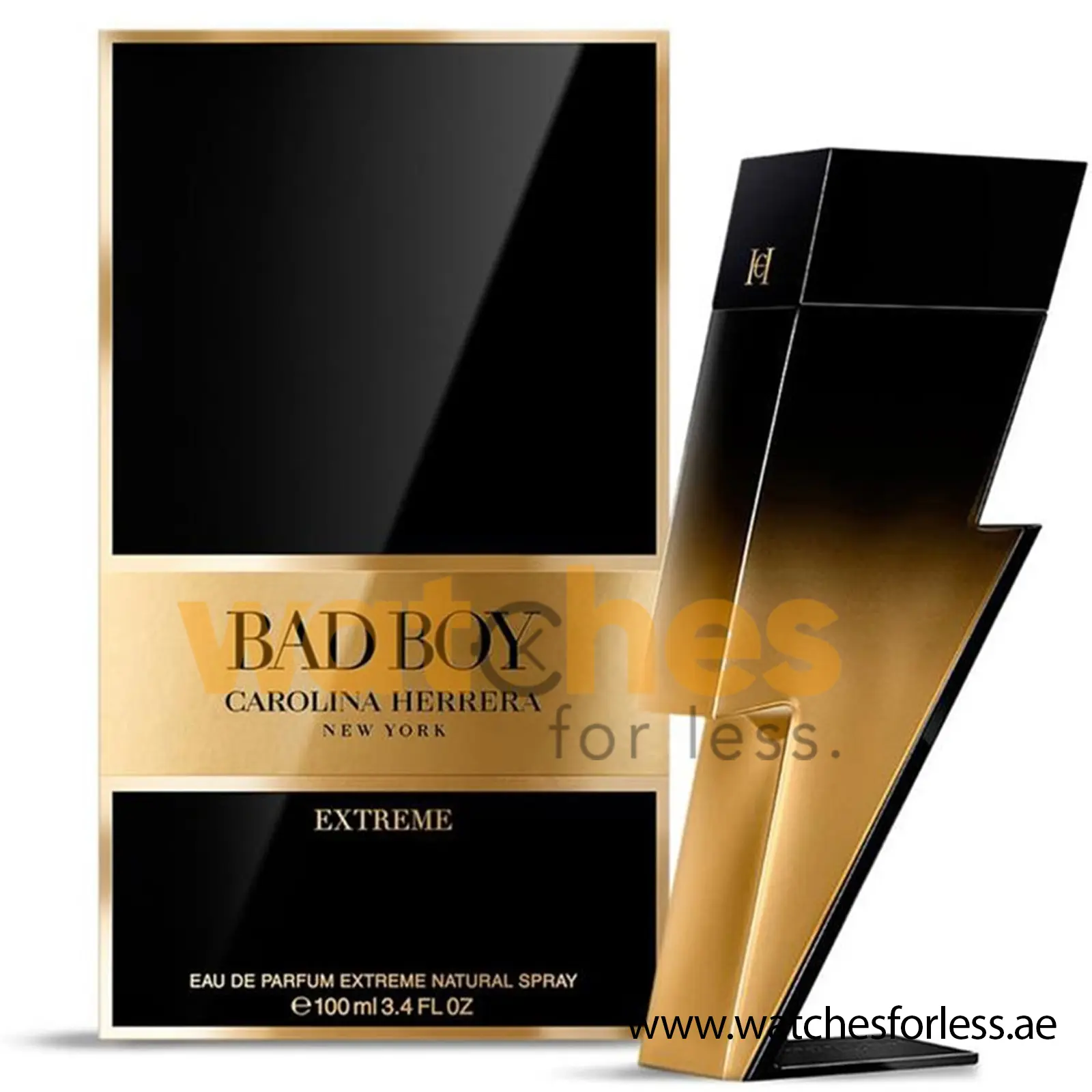 CAROLINA HERRERA BAD BOY EXTREME EDP Perfume For Men 100ML (Original Perfume) (WFL Ref PO7117)