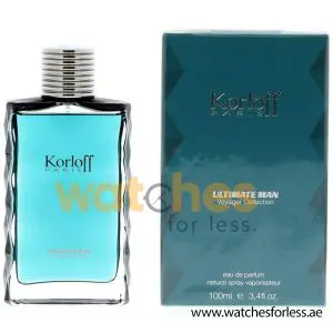 KORLOFF PARIS VOYAGER COLLECTION ULTIMATE MAN EDP Perfume for Men 100ML (Original Perfume) (WFL Ref PO7568)