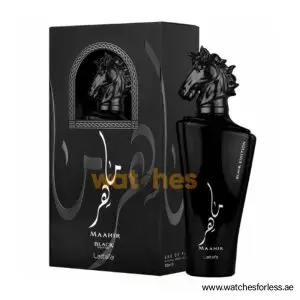 LATTAFA MAAHIR BLACK EDITION EDP Perfume For Unisex 100ML (Original Perfume) (WFL Ref PO7623)