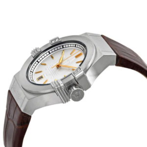 Maserati Women’s Quartz Brown Leather Strap Silver Dial 35mm Watch R8851108506