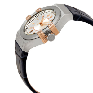 Maserati Women’s Quartz Blue Leather Strap Silver Dial 35mm Watch R8851108502