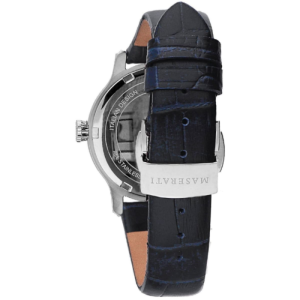 Maserati Women’s Quartz Navy Blue Leather Strap Navy Blue Dial 34mm Watch R8851118502