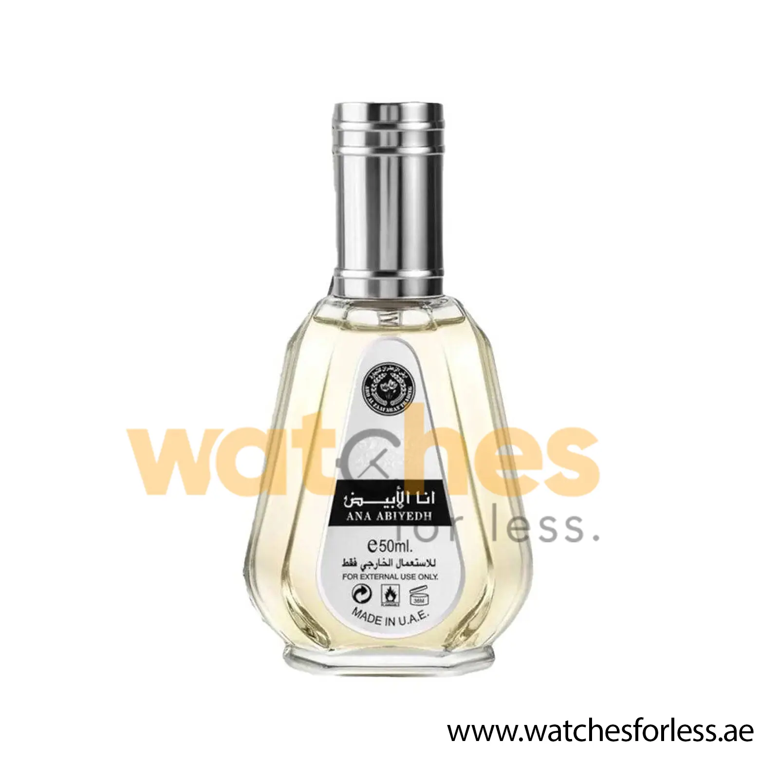 ARD AL ZAAFARAN I AM WHITE EDP Perfume For Unisex 50ML (Original Perfume) (WFL Ref PO9052)