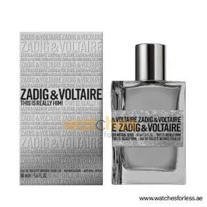 ZADIG & VOLTAIRE THIS IS REALLY HIM! EDT INTENSE Perfume For Men 50ML (Original Perfume) (WFL Ref PO8291)