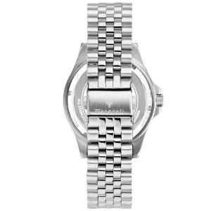 Alternative view of Maserati Men’s Quartz Silver Stainless Steel Grey Dial 44mm Watch R8853140010