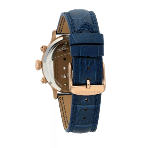 Alternative view of Maserati Men’s Chronograph Quartz Navy Blue Leather Strap Navy Blue Dial 42mm Watch R8871618007