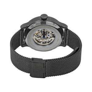 Maserati Men’s Automatic Black Stainless Steel Blue Skeleton Dial 42mm Watch R8823118002 - Image 3