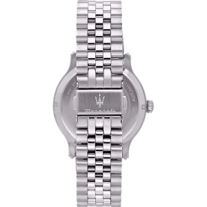 Maserati Men’s Automatic Silver Stainless Steel Black Skeleton Dial 42mm Watch R8823118015 - Image 3