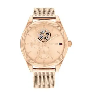 Tommy Hilfiger Women’s Quartz Rose Gold Stainless Steel Rose Gold Dial 38mm Watch 1782715