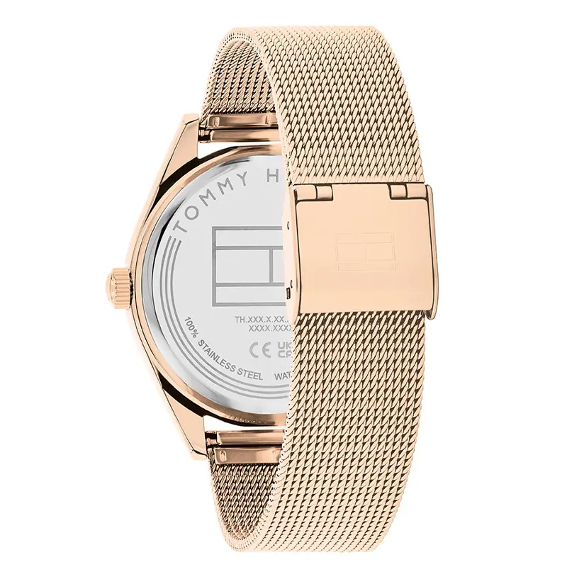 Tommy Hilfiger Women’s Quartz Rose Gold Stainless Steel Rose Gold Dial 38mm Watch 1782715 - Image 3