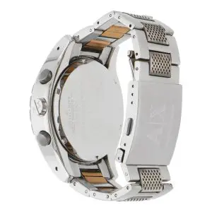 Alternative view of Armani Exchange Men’s Quartz Two-tone Stainless Steel Black Dial 45mm Watch AX1093
