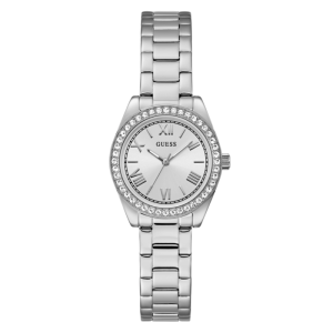 Guess Women’s Quartz Silver Stainless Steel Silver Dial 30mm Watch GW0841L6