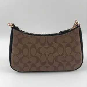 Alternative view of Coach Teri Shoulder Bag In Signature Canvas (Size: L 24.1cm, H 15.5cm, W 7.6cm) CA548-1