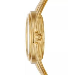 Alternative view of Tory Burch Women’s Quartz Gold Stainless Steel Bracelet Blue Dial 28mm Watch TBW6213