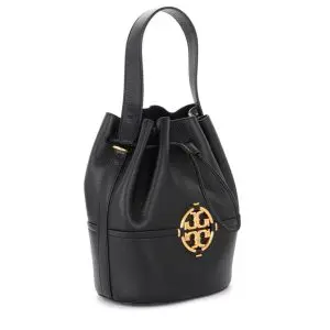 Alternative view of TORY BURCH MILLER BUCKET BAG Black (Size: L 23cm, W 12cm, H 27cm) 79323-0321