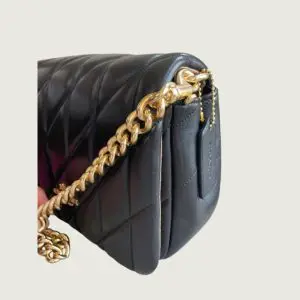 Alternative view of COACH QUINN SHOULDER BAG WITH QUILTING (Size: L22cm, H16cm, W8cm) CY663