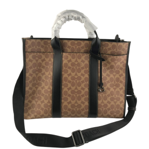 Coach Signature Canvas Wesley Tote Bag (Size: L41cm, H31cm, W15cm) CY772