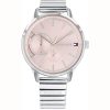 Tommy Hilfiger Women’s Quartz Stainless Steel Pink Dial 38mm Watch 1782020 UAE DUBAI AJMAN SHARJAH ABU DHABI RAS AL KHAIMA UMM UL QUWAIN ALAIN FUJAIRAH