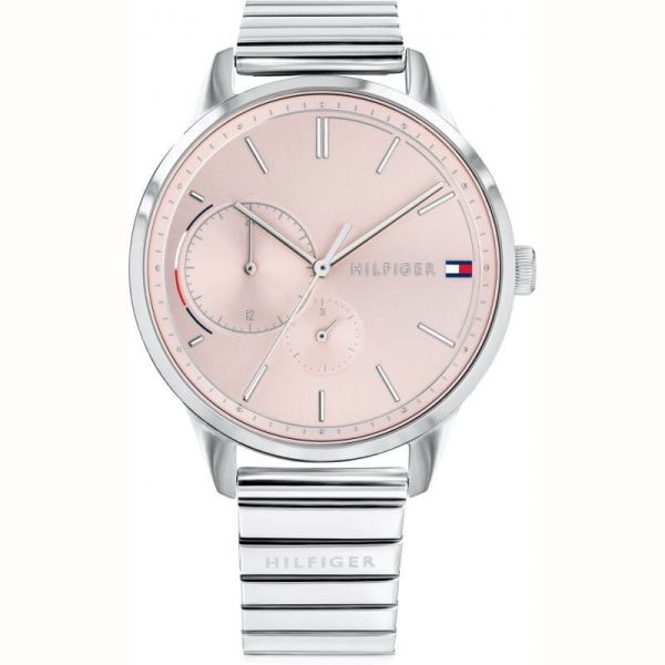 Tommy Hilfiger Women’s Quartz Stainless Steel Pink Dial 38mm Watch 1782020 UAE DUBAI AJMAN SHARJAH ABU DHABI RAS AL KHAIMA UMM UL QUWAIN ALAIN FUJAIRAH