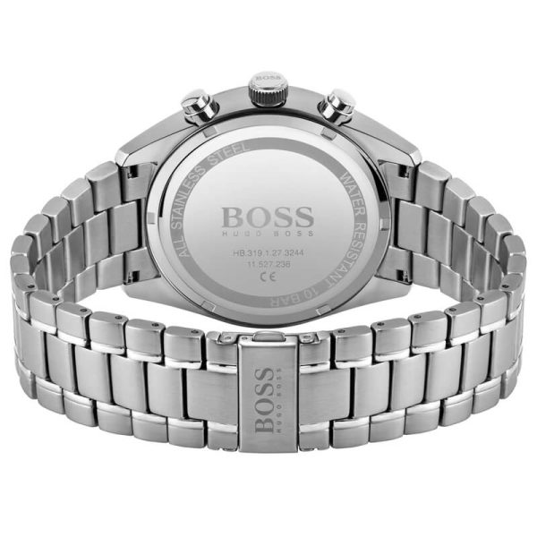 Hugo Boss Men’s Chronograph Stainless Steel Blue Dial 44mm Watch 1513818 UAE DUBAI AJMAN SHARJAH ABU DHABI RAS AL KHAIMA UMM UL QUWAIN ALAIN FUJAIRAH