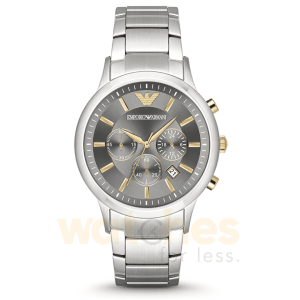 Emporio Armani Men’s Quartz Stainless Steel 43mm Watch AR11047
