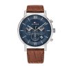 Tommy Hilfiger Men’s Quartz Leather Strap Blue Dial 44mm Watch 1710393 UAE DUBAI AJMAN SHARJAH ABU DHABI RAS AL KHAIMA UMM UL QUWAIN ALAIN FUJAIRAH