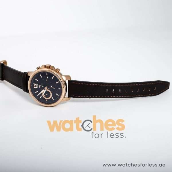 Tommy Hilfiger Men’s Quartz Brown Leather Strap Blue Dial 46mm Watch 1791532 UAE DUBAI AJMAN SHARJAH ABU DHABI RAS AL KHAIMA UMM UL QUWAIN ALAIN FUJAIRAH