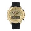 Tommy Hilfiger Men’s Analog Digital Silicone Strap Gold Dial 46mm Watch 1791762 UAE DUBAI AJMAN SHARJAH ABU DHABI RAS AL KHAIMA UMM UL QUWAIN ALAIN FUJAIRAH