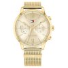 Tommy Hilfiger Women’s Quartz Stainless Steel Gold Dial 38mm Watch 1782302 UAE DUBAI AJMAN SHARJAH ABU DHABI RAS AL KHAIMA UMM UL QUWAIN ALAIN FUJAIRAH